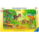 Ravensburger - Animaux de la forêt pour bébés - 15 pièces - Puzzles